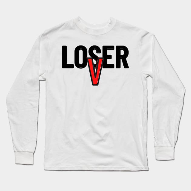 Asthetic Lo(sv)er Long Sleeve T-Shirt by JEWEBIE